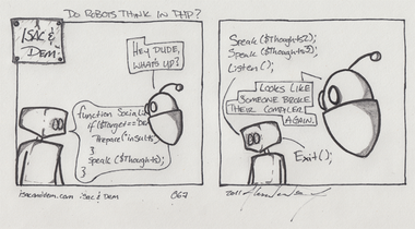 Do Robots Think In PHP?