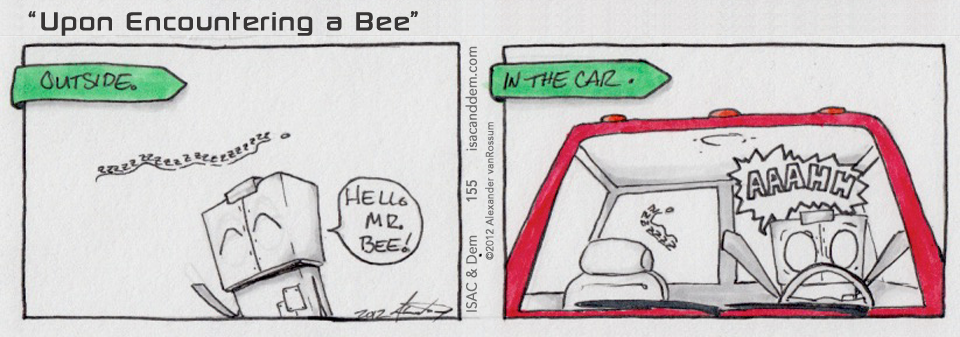 Repeat: Upon Encountering a Bee